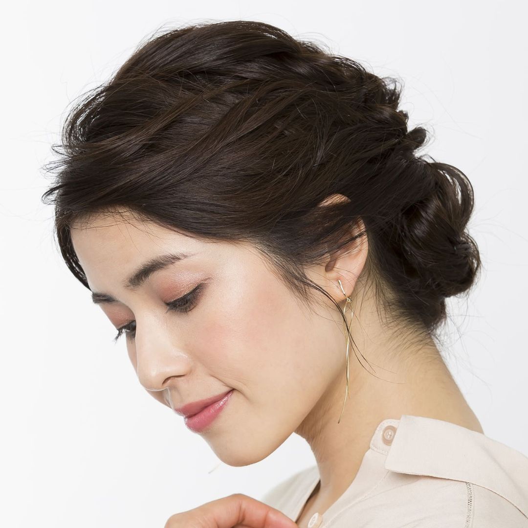 ロングヘアアレンジ