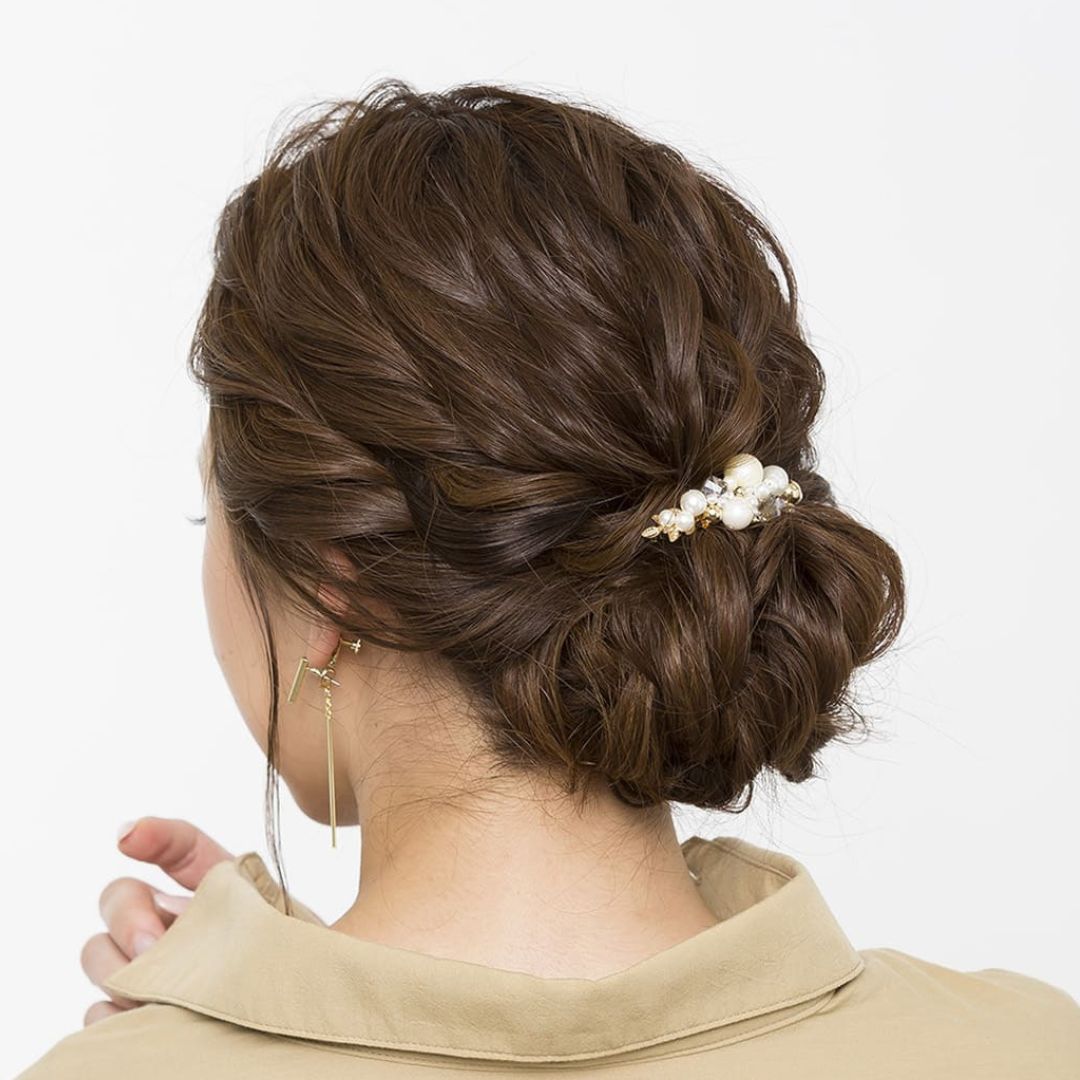 ロングヘアアレンジ