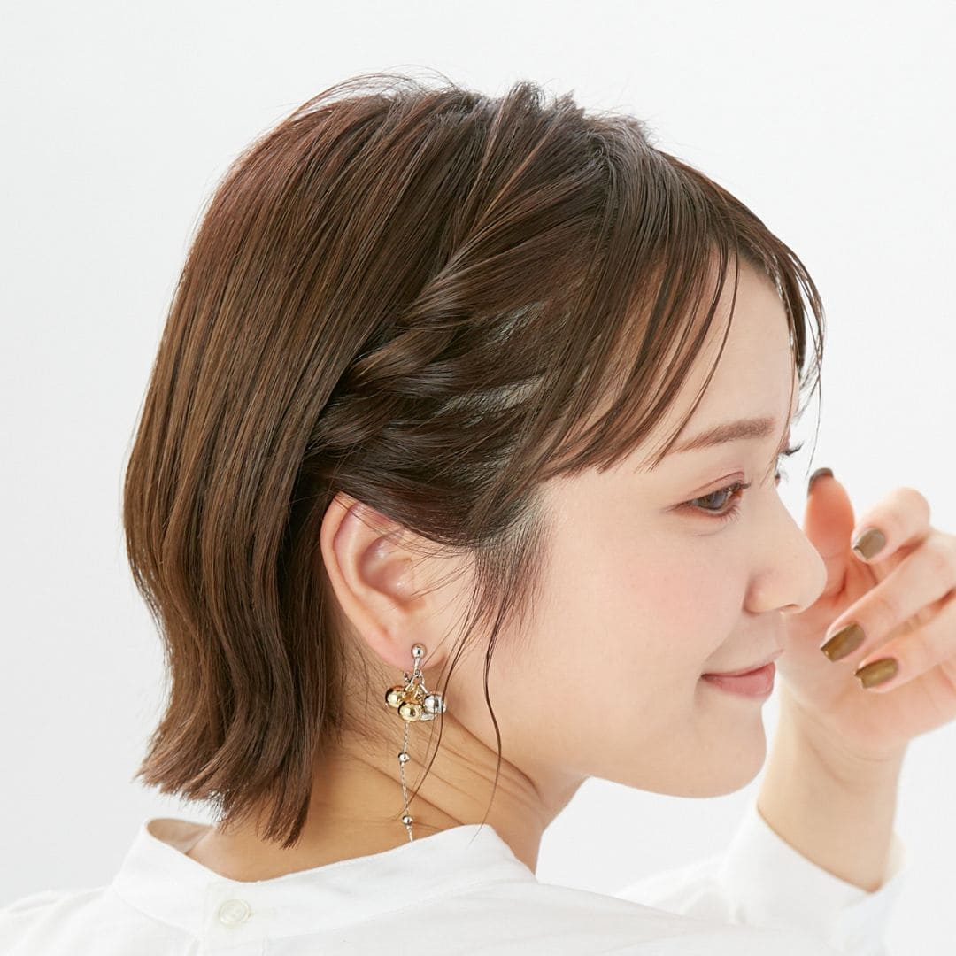 ボブヘアアレンジ