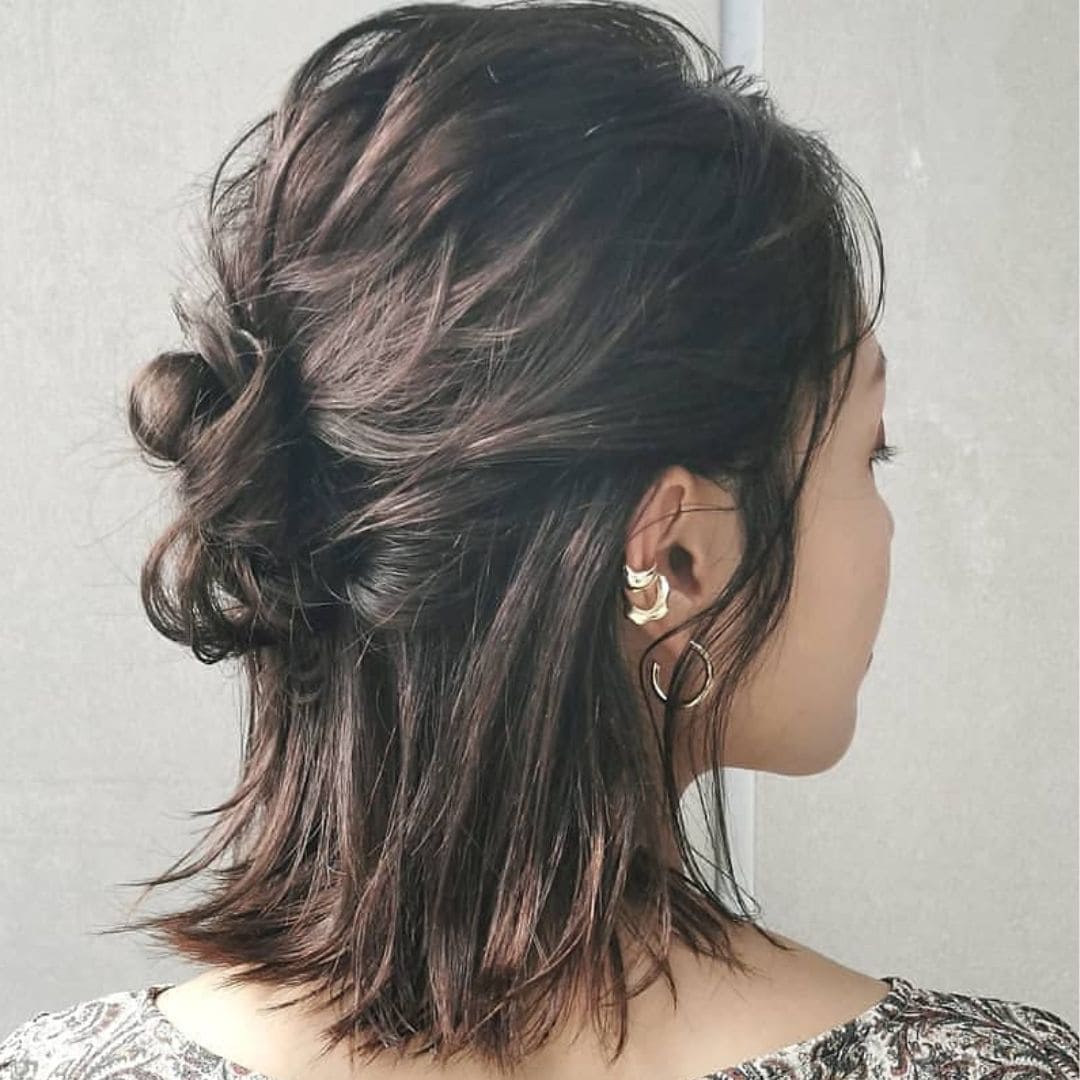 ボブヘアアレンジ